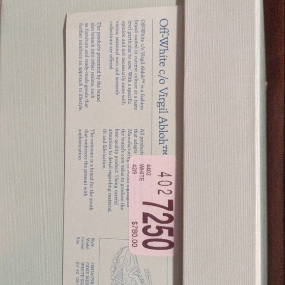 Off-white odsy sneakers - Picture 9 of 9